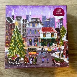 Galison Christmas Square 1000 piece puzzle